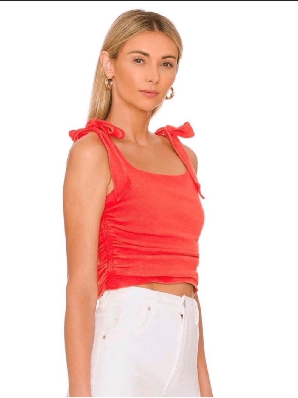 Free people boulevard tank- guava berry